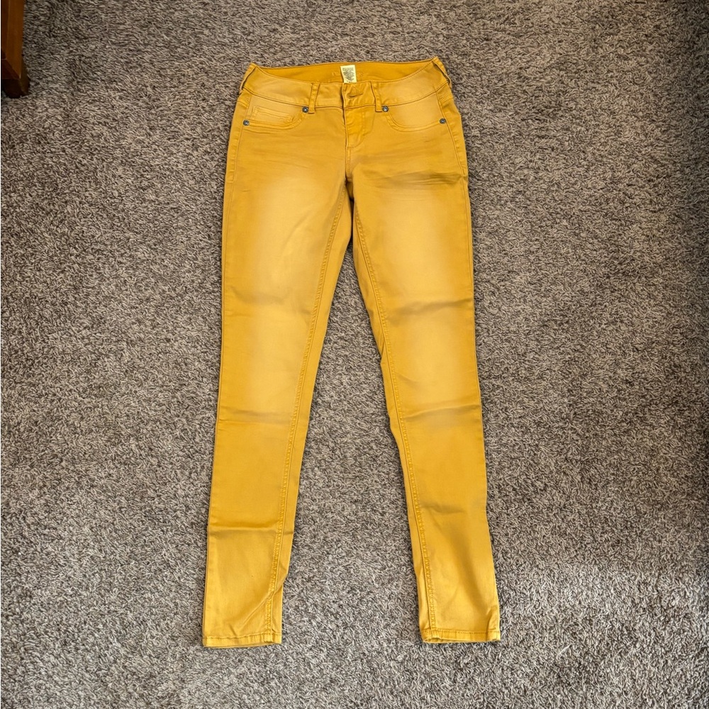 Maurice’s Colorful Jeggings -Mustard